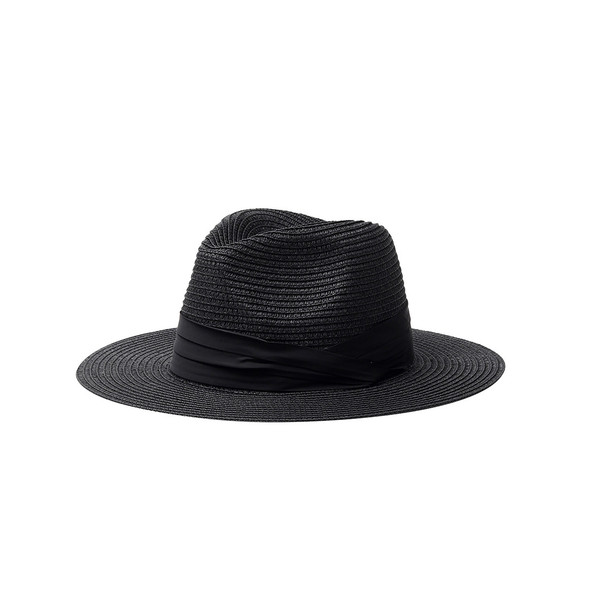 Ladies Wide Brim Straw Sun Hat-LFH1120