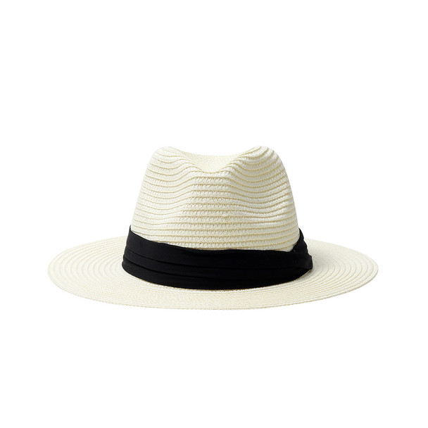 Ladies Wide Brim Straw Sun Hat-LFH1120 Ladies Wide Brim Straw Sun Hat-LFH1120