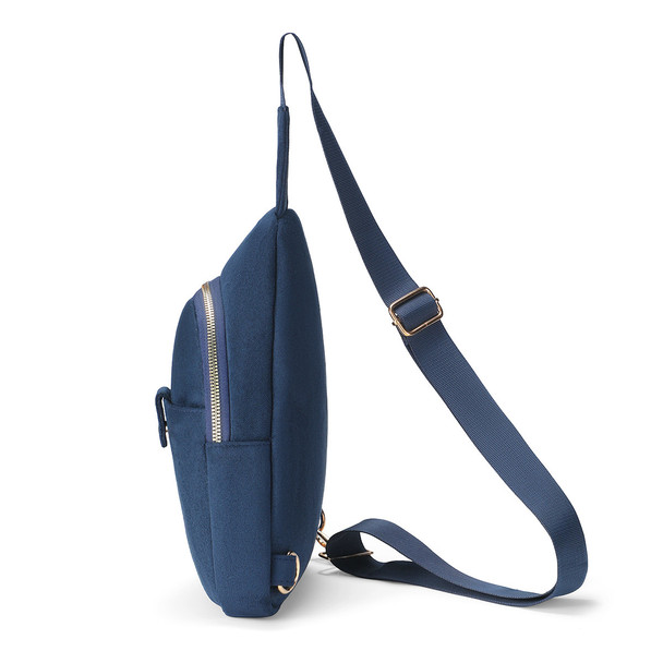 Ladies Suede Sling with Cloud Hang off - LFBG1853 Ladies Suede Sling with Cloud Hang off - LFBG1853