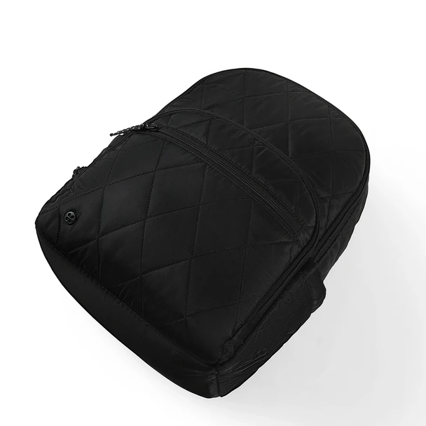 Stevie Quilted Backpack-LBP1405-BK Stevie Quilted Backpack-LBP1405-BK