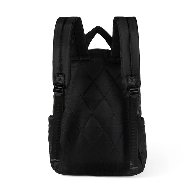 Stevie Quilted Backpack-LBP1405-BK Stevie Quilted Backpack-LBP1405-BK