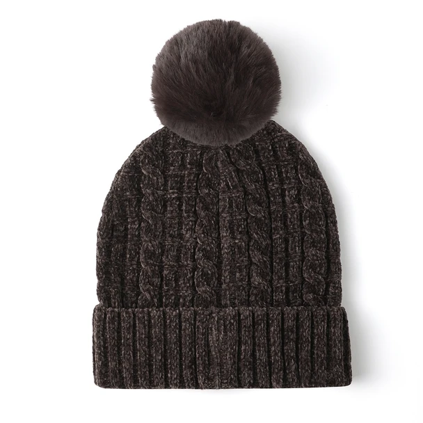 Ladies Winter Chenile Beanies - LCKH5046 Ladies Winter Chenile Beanies - LCKH5046