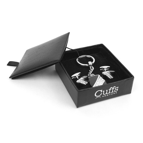 Cufflink & Key Chain Set CKB210
