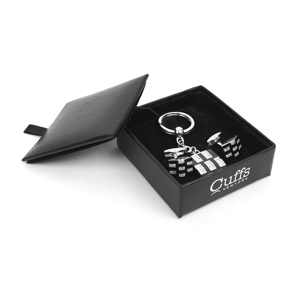 Cufflink & Key Chain Set CKB211