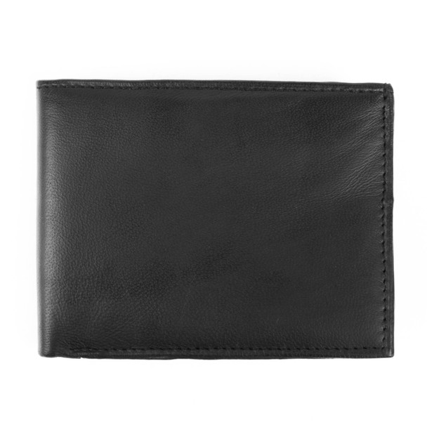 Genuine Leather Bi-Fold Wallet UL5A