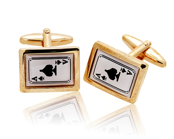 Aces Novelty Cufflinks NCL1720