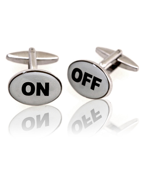 On/off Novelty Cufflinks NCL3516