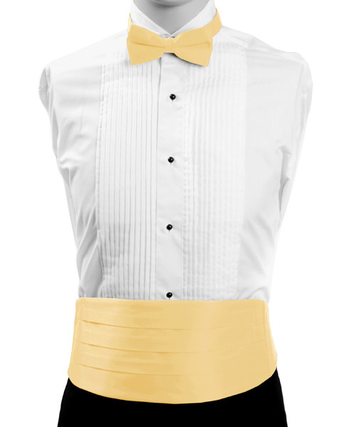 Men's Poly Satin Bow Tie and Cummerbund Sets CBT1301 Men's Poly Satin Bow Tie and Cummerbund Sets CBT1301