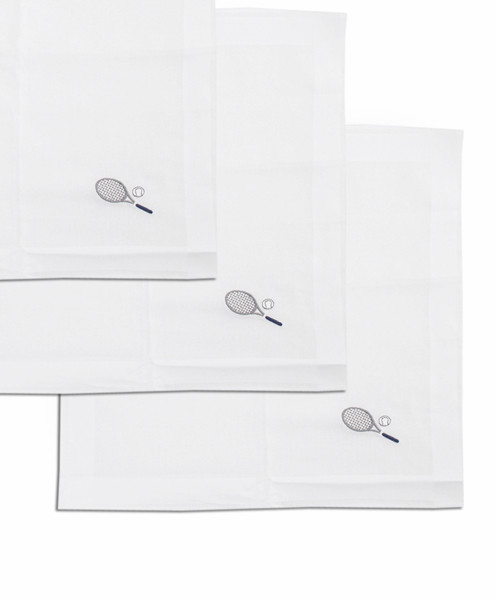 Women's Cotton Handkerchiefs (6-Pack) Tennis Racket WEH5603