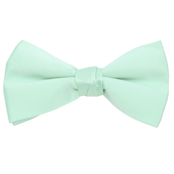 Boxed Boy's Poly Satin Clip On Bow Ties - BBC1701BX