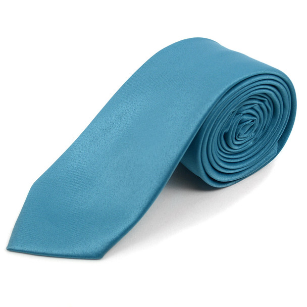 Poly Satin Solid 2.75" Slim Tie PSS2501