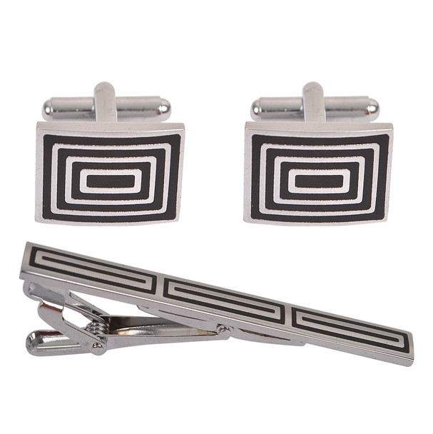 Cufflink and Tie Bar Set CTB2190