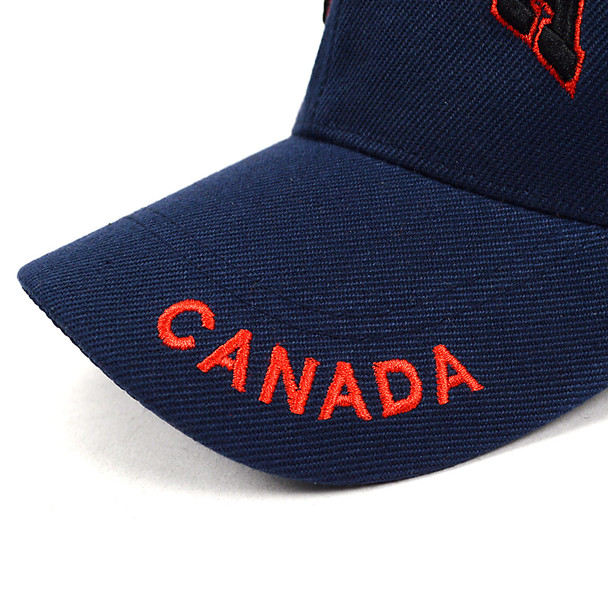 Canada Navy 3D Embroidered Baseball Cap, Hat EBC10307