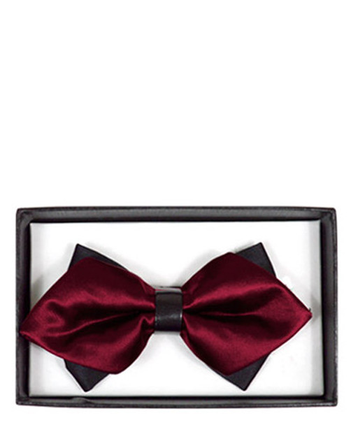 Diamond Tip Banded Bow Tie DBB3030-53