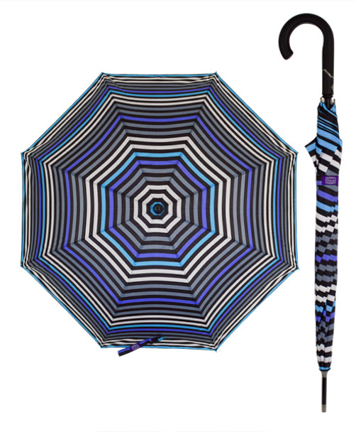 6pc Long Stick Windproof Umbrella UM3005