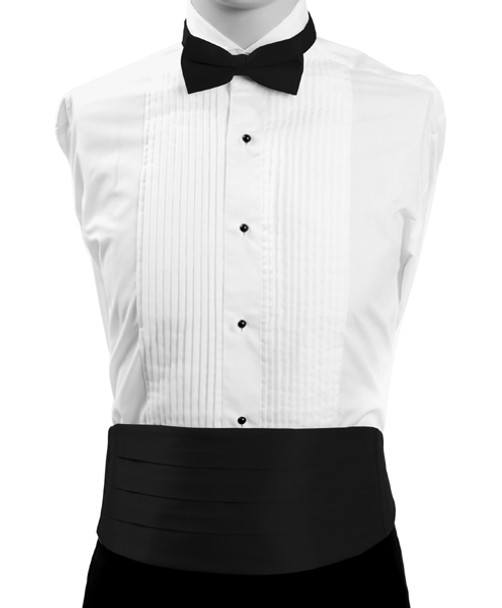 Boy's Poly Satin Bow Tie and Cummerbund Sets CBBT1301