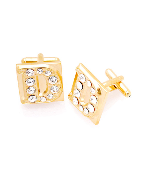 D Initial Cufflink ICL3504