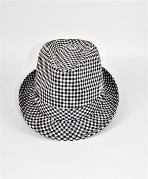 3pc 1.5" Brim Fedora Hat H8764F