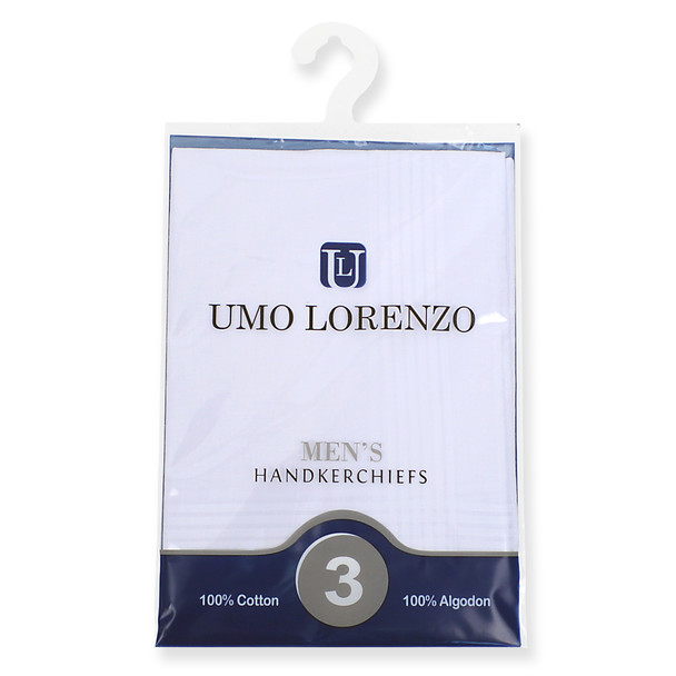 Men's Cotton Handkerchiefs 3pcs H003