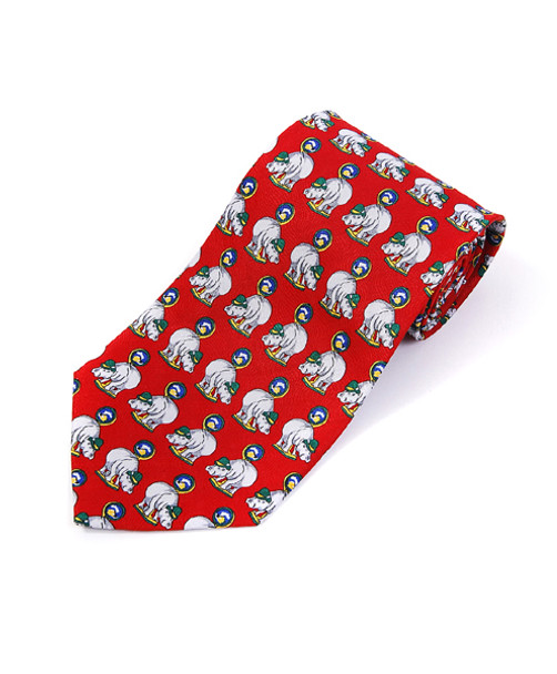 "Hippo" Novelty Tie NV4403-RD