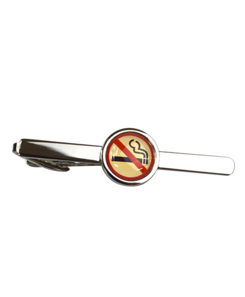 No Smoking Novelty Tie Bar TB1718