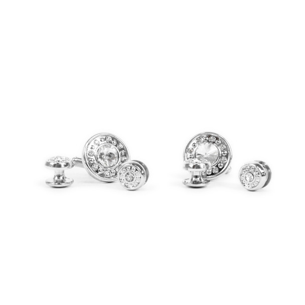 Metal Cufflinks & 4 Stud Set CSS2505