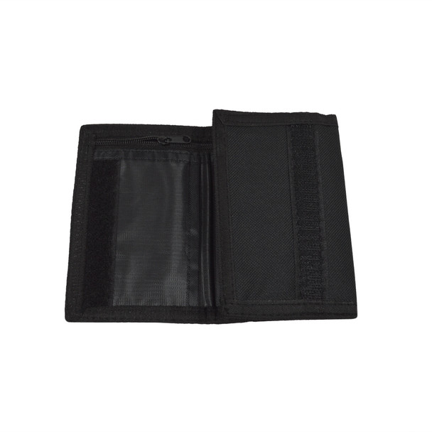 Men's Polyester Tri-fold Velcro Wallets MW10101