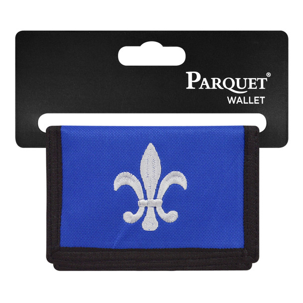 Men's Polyester Tri-fold Velcro Wallets MW10123