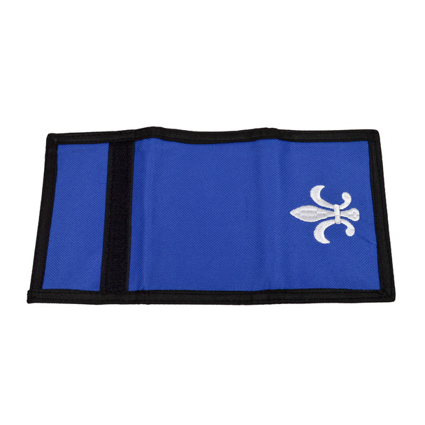 Men's Polyester Tri-fold Velcro Wallets MW10123