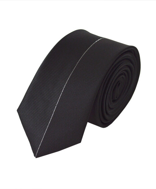 Microfiber Poly Woven Panel Tie SLIM 2.25" MPWS5056