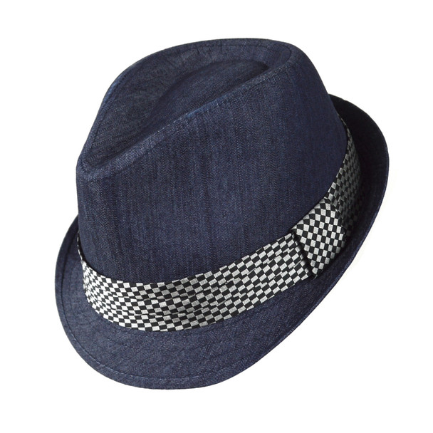 Spring/Summer Poly/Cotton Fedora Hats H10335