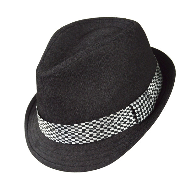 Spring/Summer Poly/Cotton Fedora Hats H10335