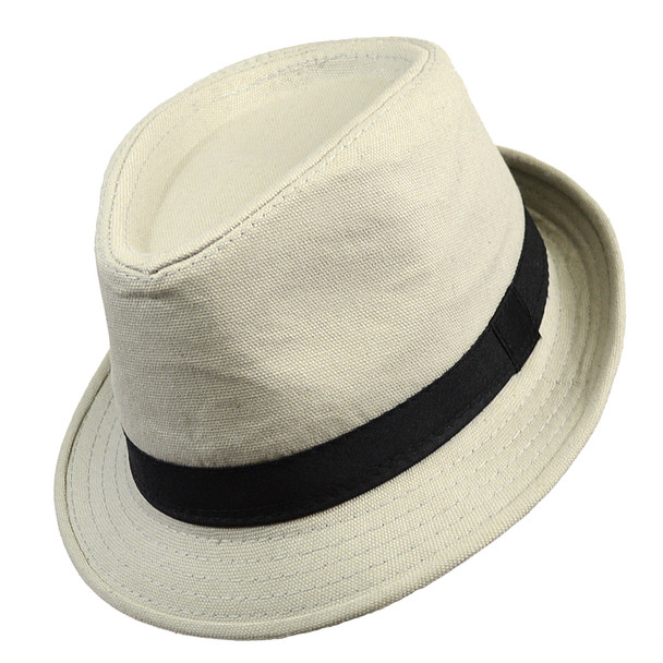 Spring/Summer Solid Trilby Fedora Hat H10342