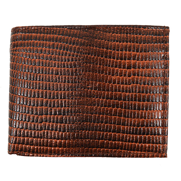 Bi-Fold Genuine Leather Lizard Wallet MGLW-B27L