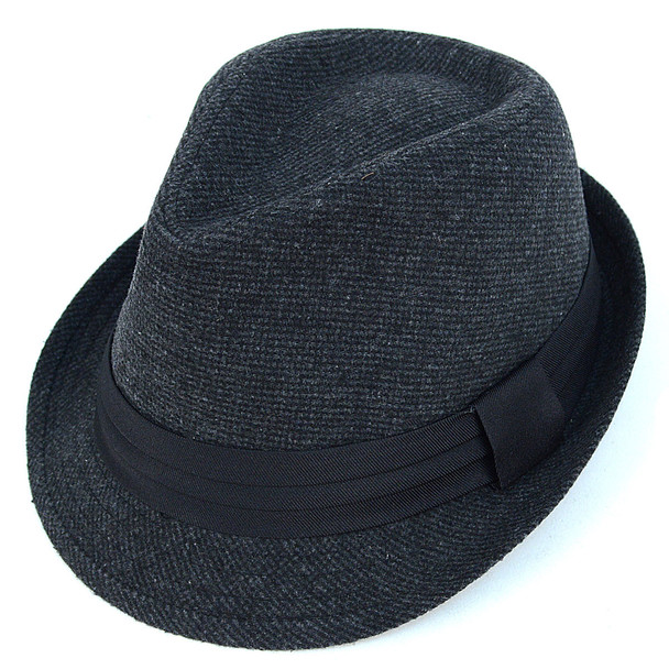 Fall/Winter Poly/Cotton Westend Fedora Hats H10336
