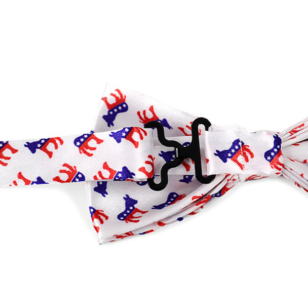 Men's Democrat Donkey Banded Bow Tie - NFB1020-21