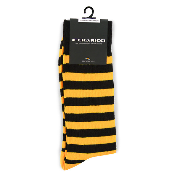 12pc Pack Striped Feraricci Sock MFS3478