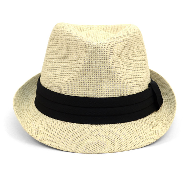 Spring/Summer Classic Style Fashion Fedora with Black Band FSS17110 Spring/Summer Classic Style Fashion Fedora with Black Band FSS17110