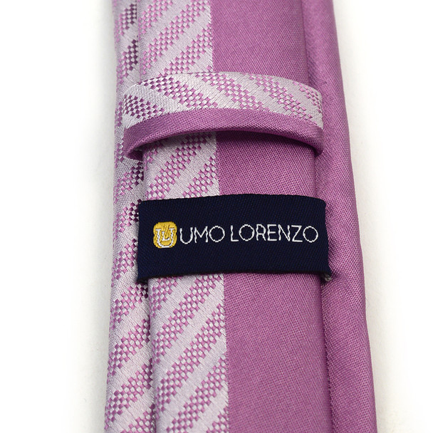 Lavender Microfiber Poly Woven 2.25" Slim Panel Tie - MPPW1609