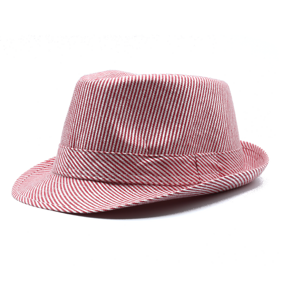 Spring/Summer Striped Fashion Trilby Fedora FSS17103