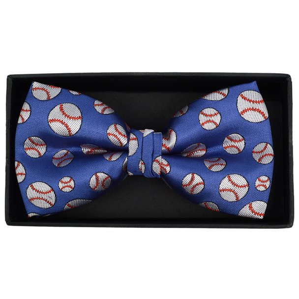 Men's Baseball Banded Bow Tie