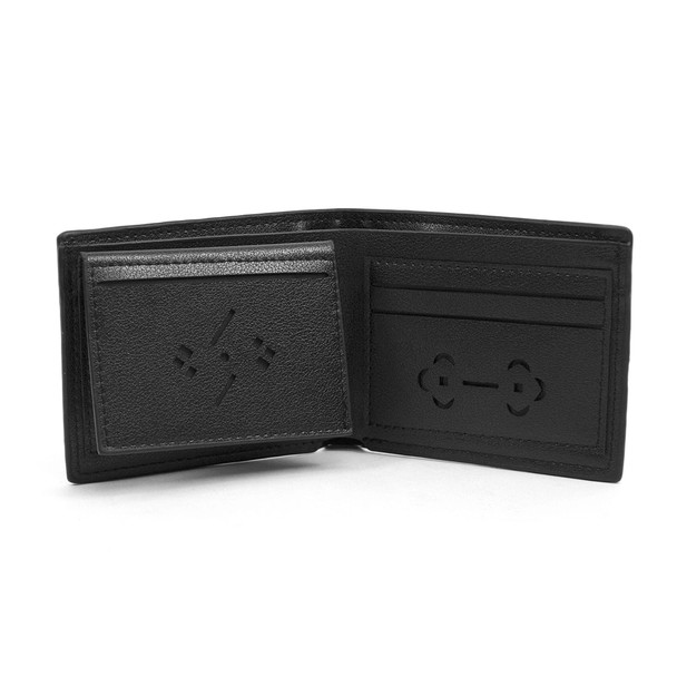 12pc Men's Black Bi-Fold Wallet & 2 Touch Screen Stylus Pens Set WPB17120