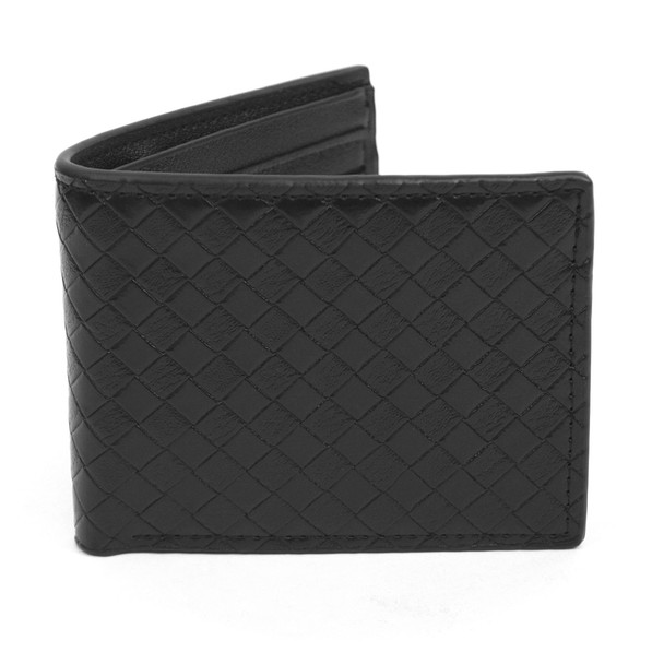 12pc Men's Black Bi-Fold Wallet & 2 Touch Screen Stylus Pens Set WPB17120