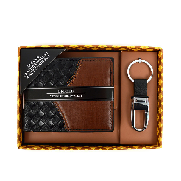 Gift Box with wallet and Keychain for Men