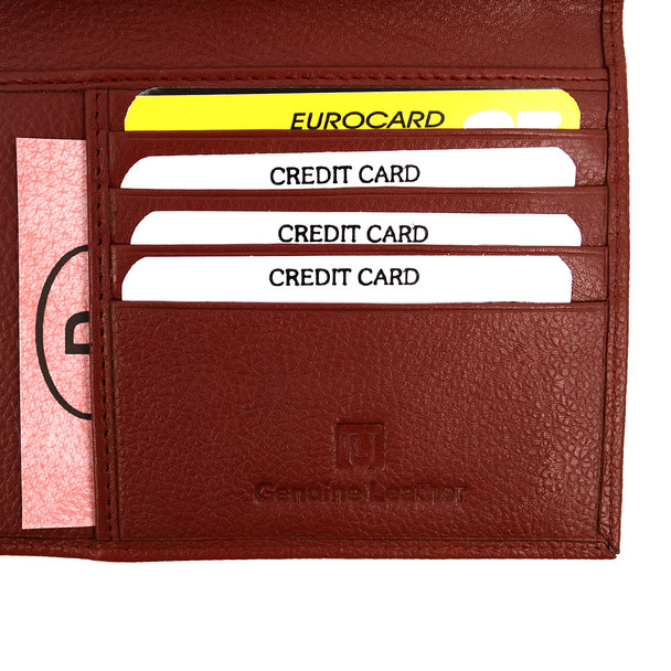 RFID Genuine Leather Passport Case RFID-GLPC1