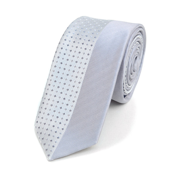 Dotted Microfiber Poly Woven 2.25" Slim Panel Tie MPPW1621