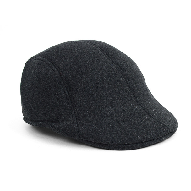 Fall/Winter Solid Charcoal Ivy Hat - IFW1730-CHAR