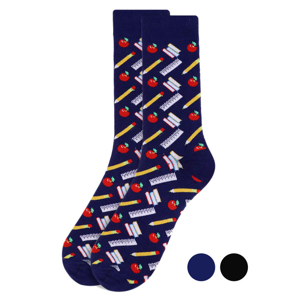 Men's School Supplies Novelty Socks NVS1762