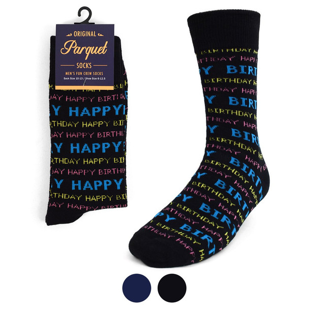 Men's Happy Birthday Novelty Socks NVS1741