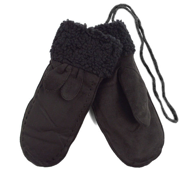 Women's  Mittens with Fur Lining